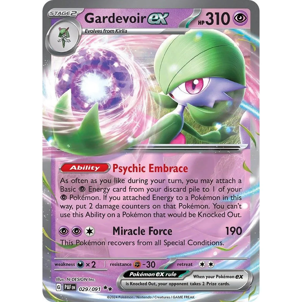 Gardevoir ex (029/091) (PAF)