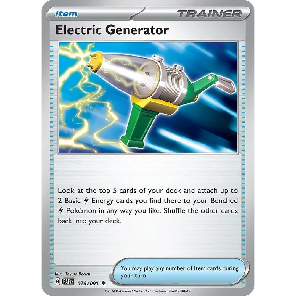 Génératrice Électrique (079/091) (PAF)