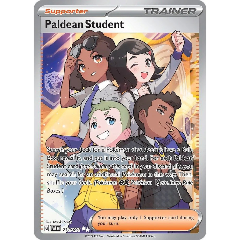 Étudiant de Paldea (231/091) (PAF)