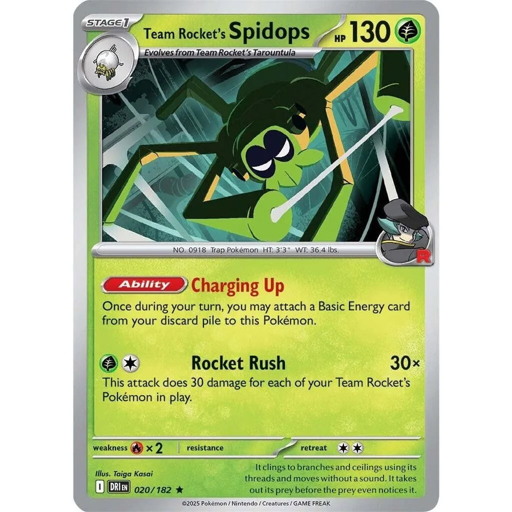 Spidops de la Team Rocket (020/182) (DRI)