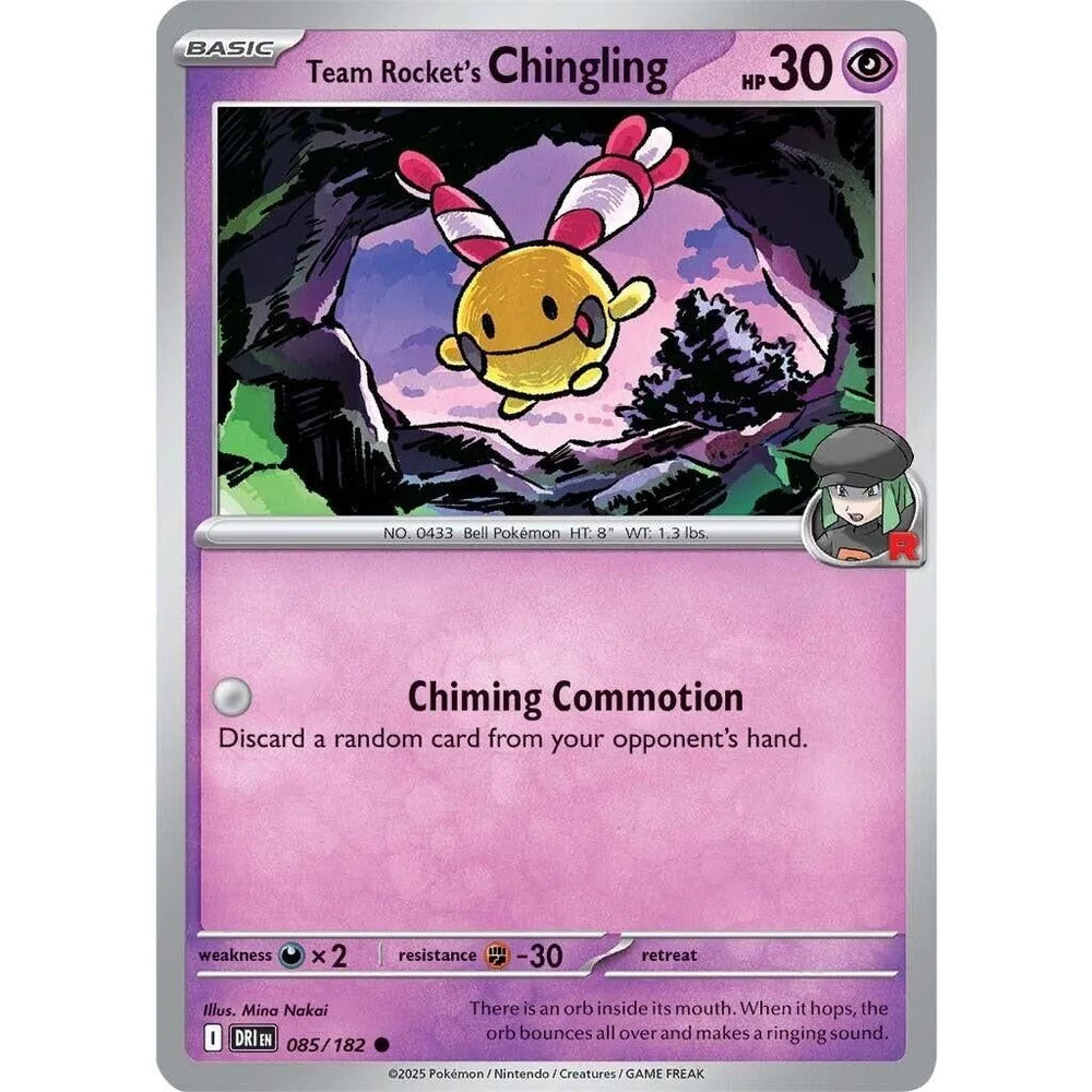 Team Rocket's Chingling (085/182) (DRI)