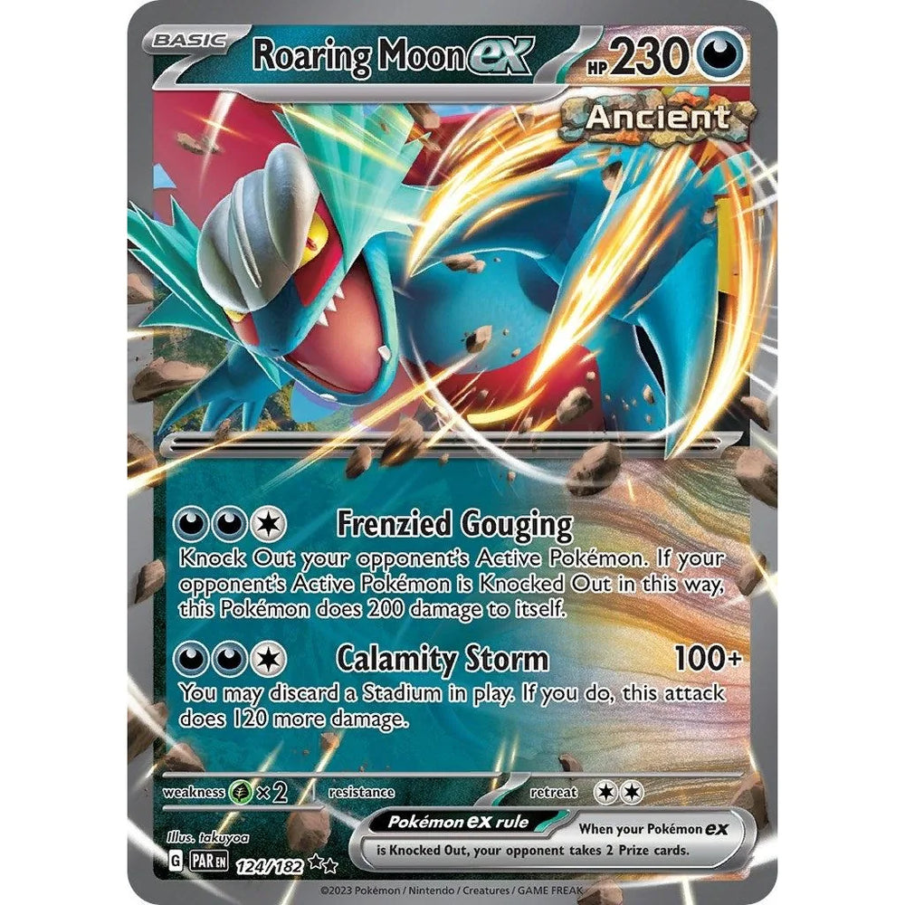 Roaring Moon ex (124/182) (PAR)