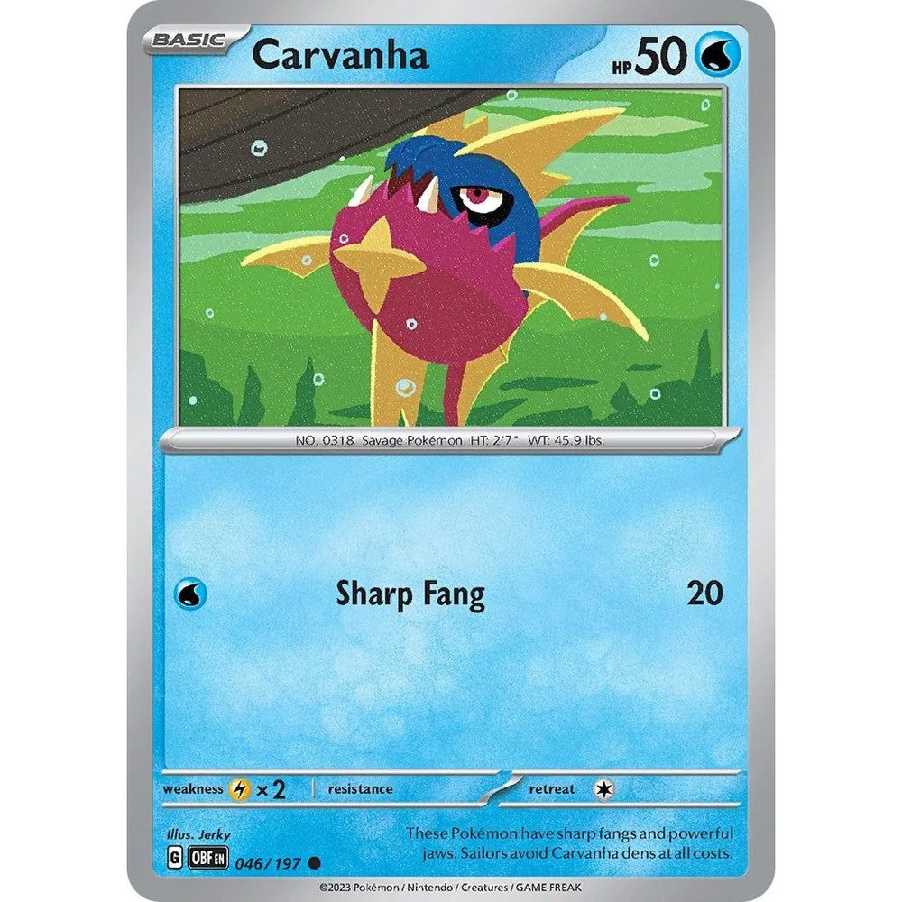 Carvanha (046/197) (OBF)