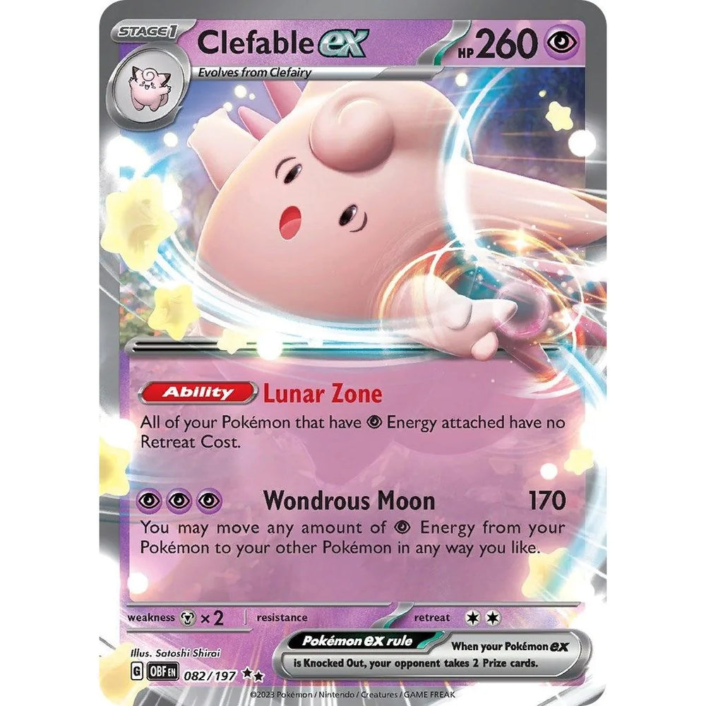 Clefable ex (082/197) (OBF)