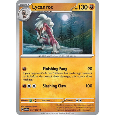 Lycanroc (117/197) (OBF)