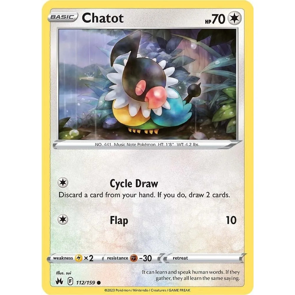 Chatot (112/159) (CRZ)