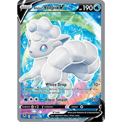 Vulpix d'Alola V (Art complet) (173/195) (SWSH12)