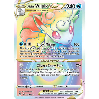 Vulpix d'Alola VSTAR (Secret) (197/195) (SWSH12)