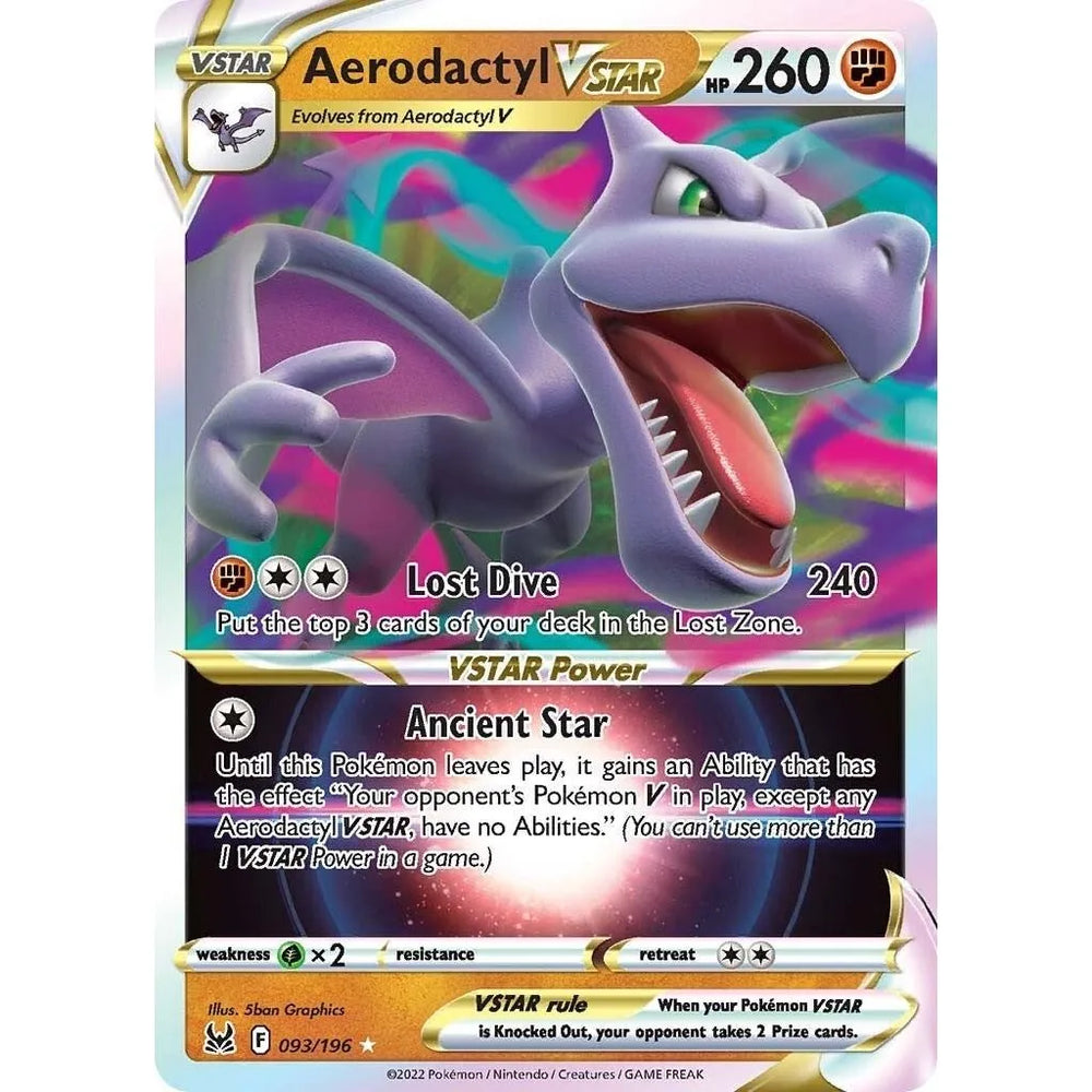 Aerodactyl VSTAR (093/196) (SWSH11)