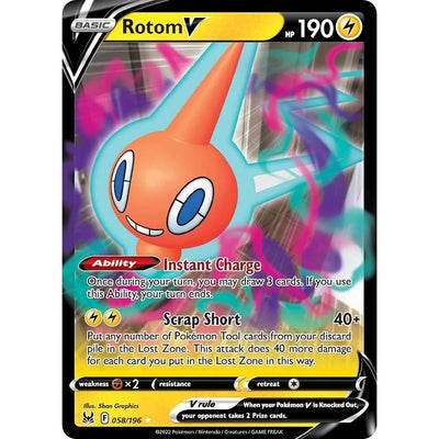 Rotom V (058/196) (SWSH11)