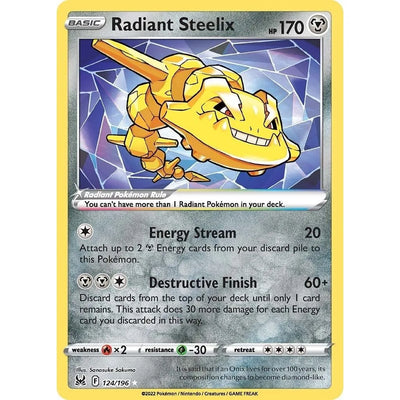 Steelix Radieux (124/196) (SWSH11)