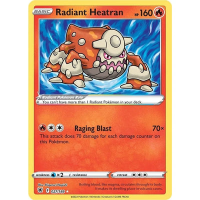 Radiant Heatran (027/189) (SWSH10)