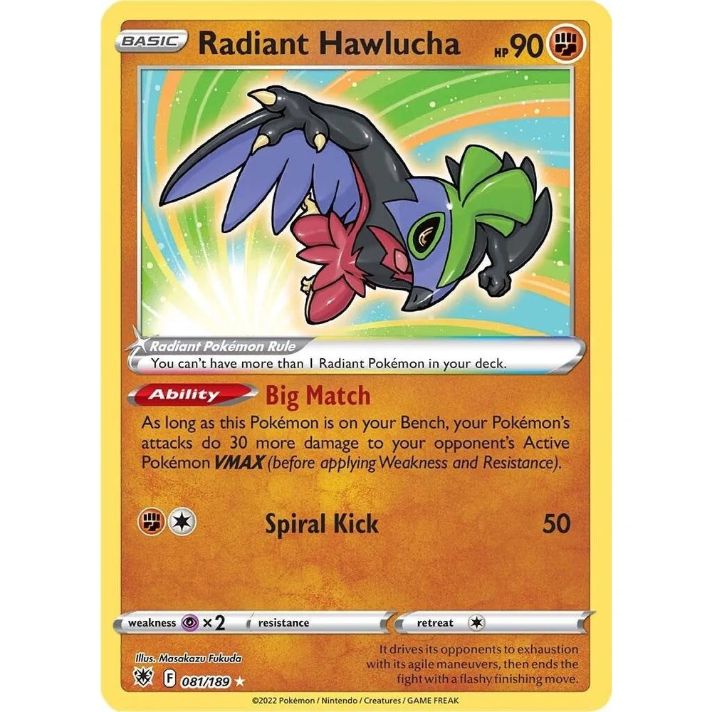 Radiant Hawlucha (081/189) (SWSH10)