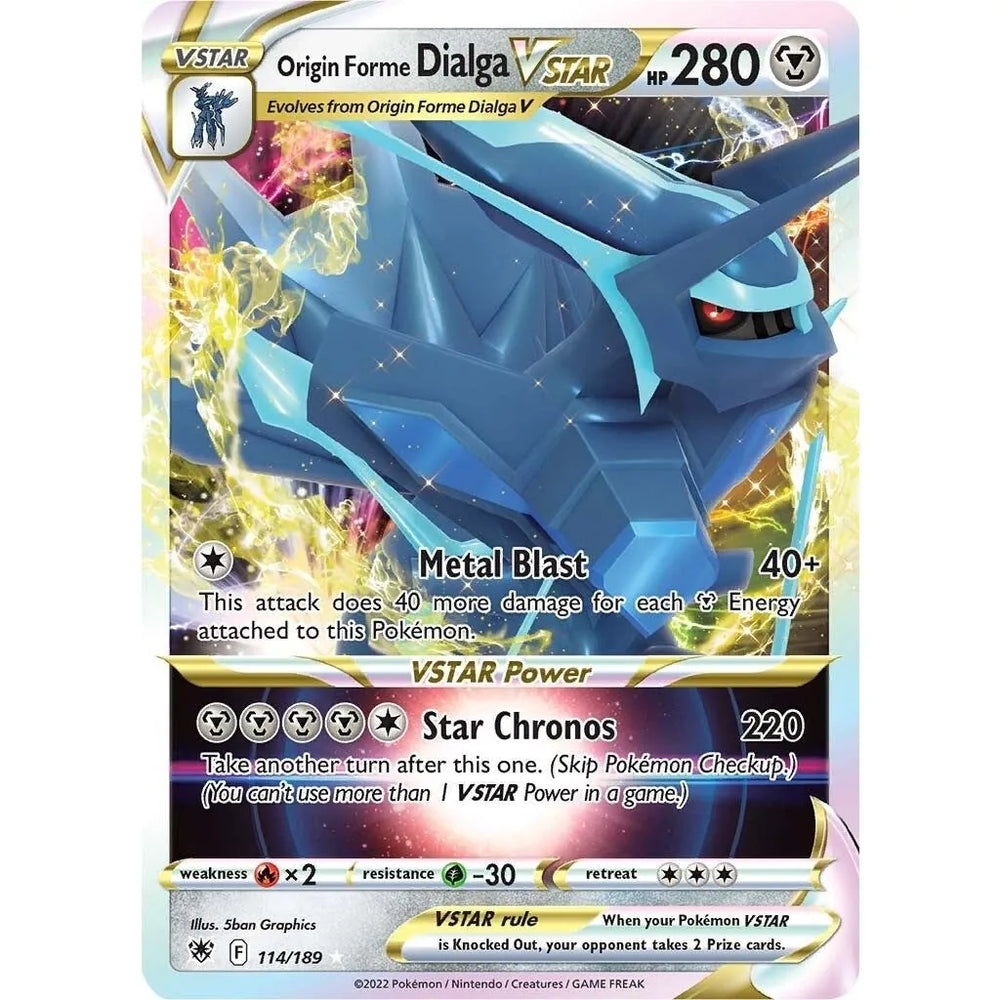 Origin Forme Dialga VSTAR (114/189) (SWSH10)