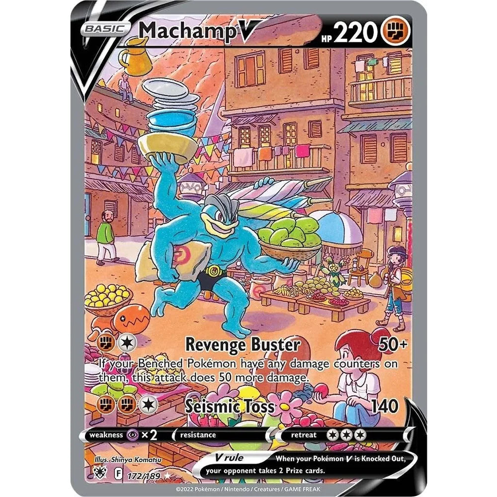 Machamp V (Art alternatif complet) (172/189) (SWSH10)