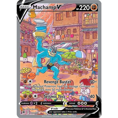 Machamp V (Alternate Full Art) (172/189) (SWSH10)