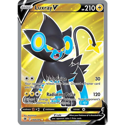 Luxray V (Full Art) (168/189) (SWSH10)