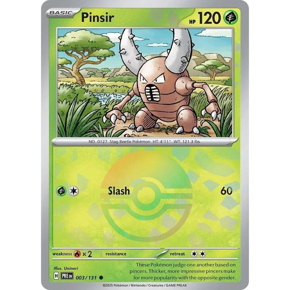 Pinsir (Poke Ball Pattern) (003/131) (PRE)