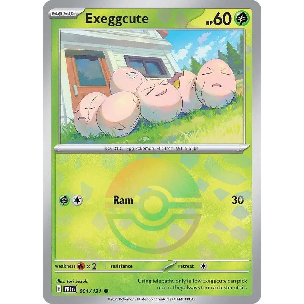 Exeggcute (Poke Ball Pattern) (001/131) (PRE)