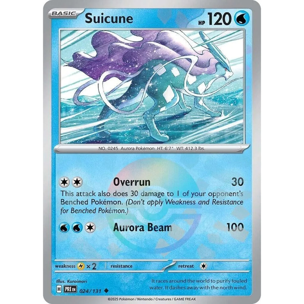 Suicune (Poke Ball Pattern) (024/131) (PRE)