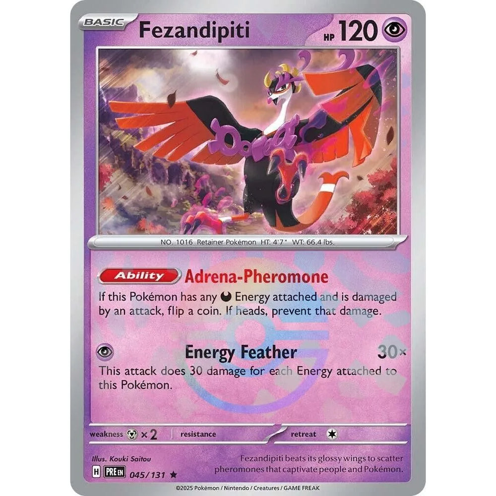 Fezandipiti (Motif Poké Ball) (045/131) (PRE)