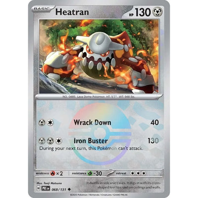 Heatran (Poke Ball Pattern) (068/131) (PRE)