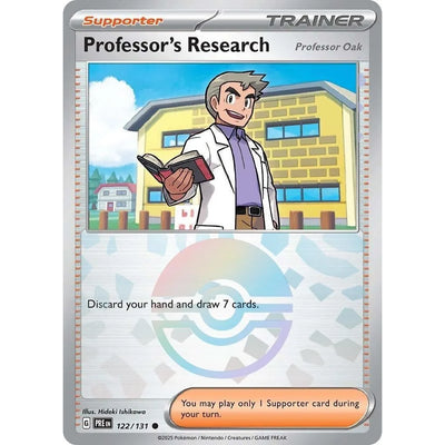 Recherche du Professeur [Professeur Chen] (Motif Poké Ball) (122/131) (PRE)