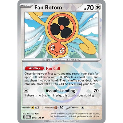 Ventilateur Rotom (Motif Poké Ball) (085/131) (PRE)