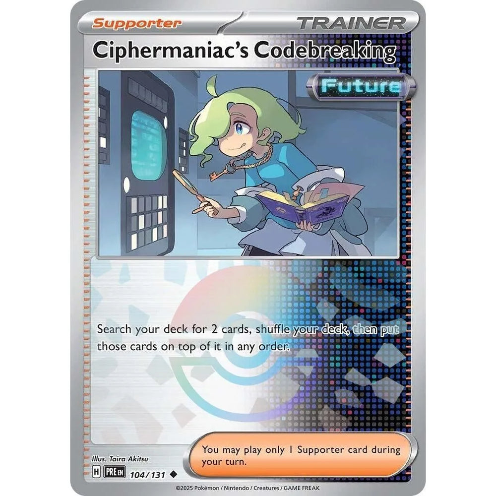 Ciphermaniac's Décryptage (Motif Poké Ball) (104/131) (PRE)