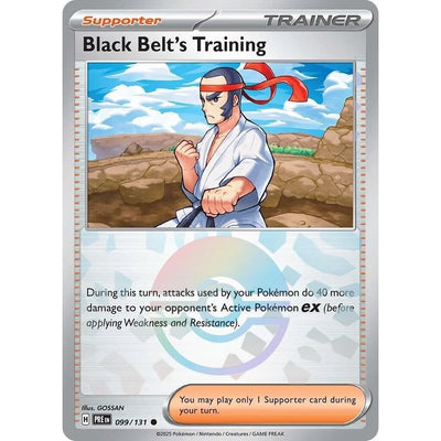 Ceinture Noire - 099/131 (Motif Poké Ball) (099/131) (PRE)