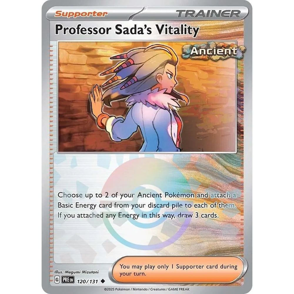 Vitalité du Professeur Sada (Motif Poké Ball) (120/131) (PRE)