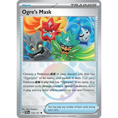 Ogre's Mask (Poke Ball Pattern) (118/131) (PRE)