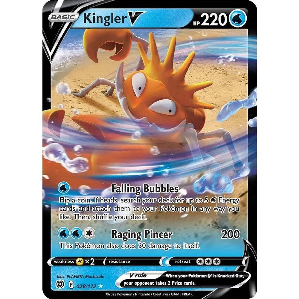 Kingler V (028/172) (SWSH09)