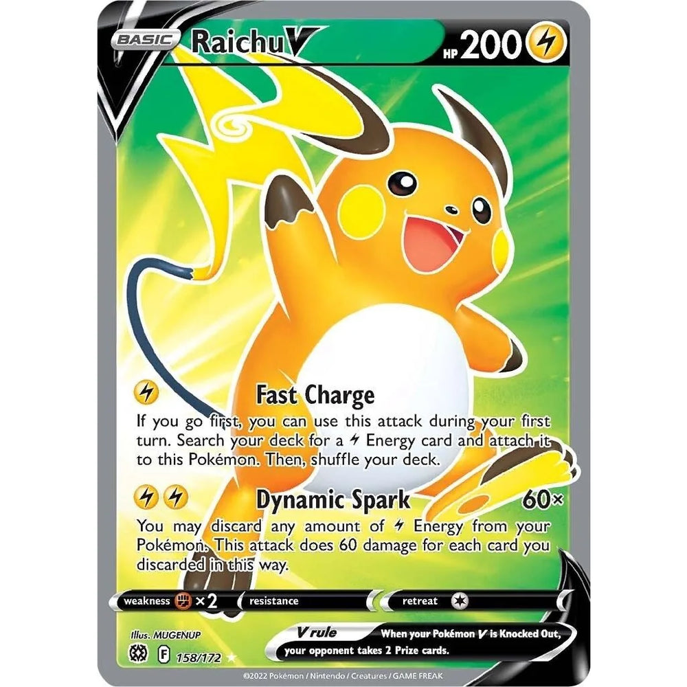 Raichu V (Art Complet) (158/172) (SWSH09)