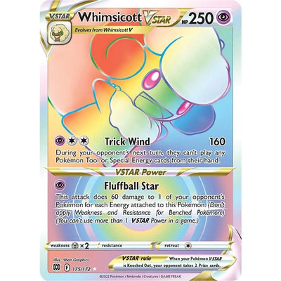 Whimsicott VSTAR (Secret) (175/172) (SWSH09)