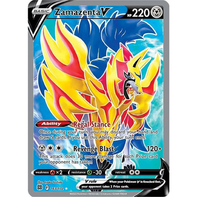 Zamazenta V (Full Art) (163/172) (SWSH09)