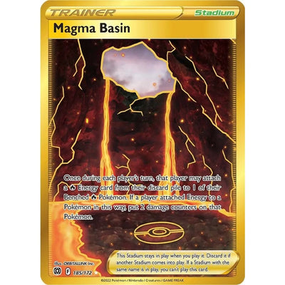 Magma Basin (Secret) (185/172) (SWSH09)