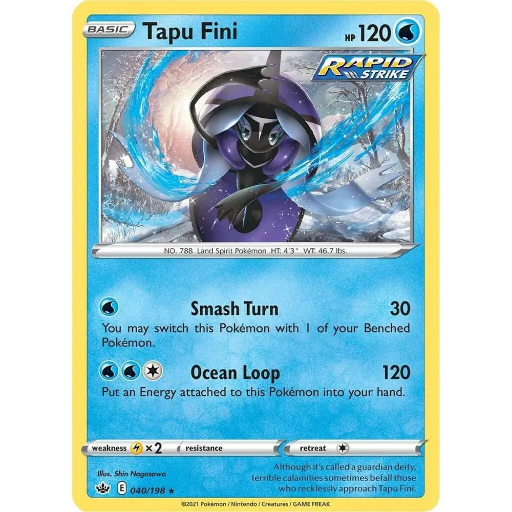 Tapu Fini (040/198) (SWSH06)