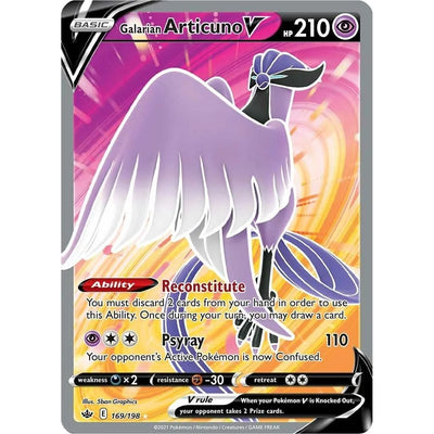 Articuno de Galar V (Art Complet) (169/198) (SWSH06)