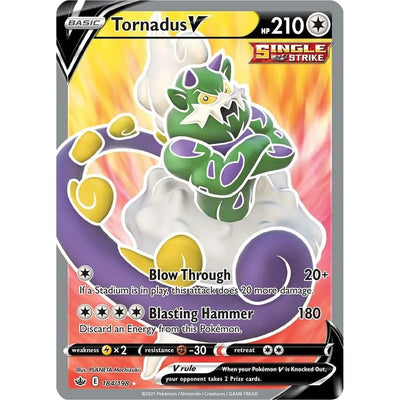 Tornadus V (Art Complet) (184/198) (SWSH06)