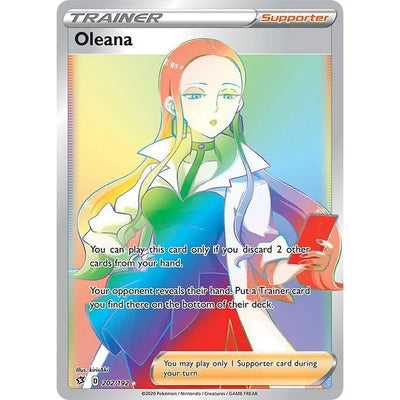 Oleana (Secret) (202/192) (SWSH02)