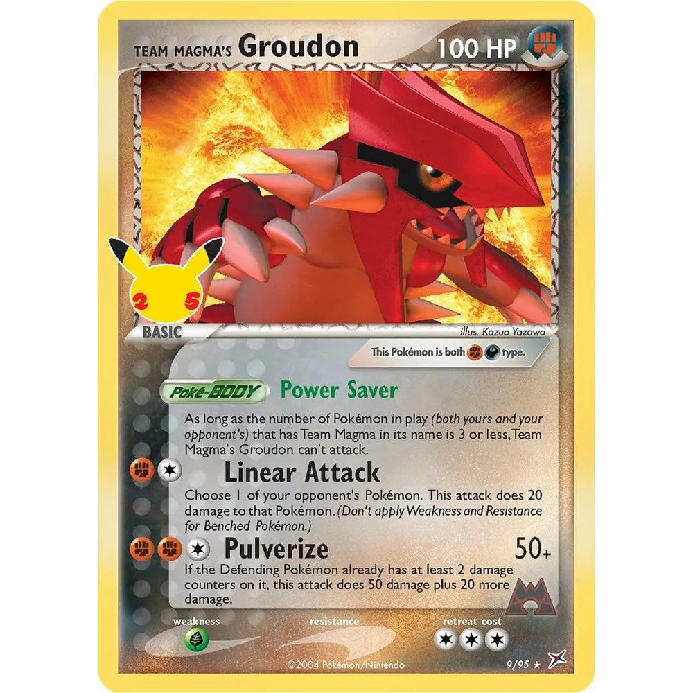 Groudon de la Team Magma (9/95) (CCC)