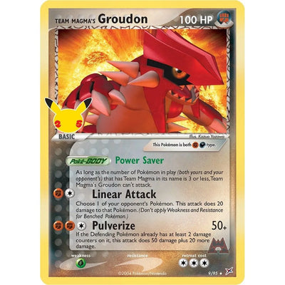 Groudon de la Team Magma (9/95) (CCC)