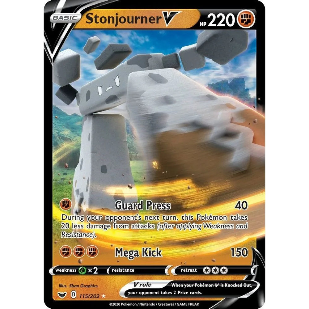 Stonjourner V (115/202) (SWSH01)