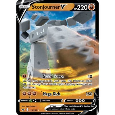 Stonjourner V (115/202) (SWSH01)