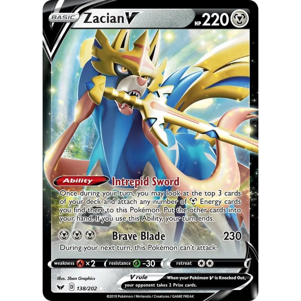 Zacian V (138/202) (SWSH01)