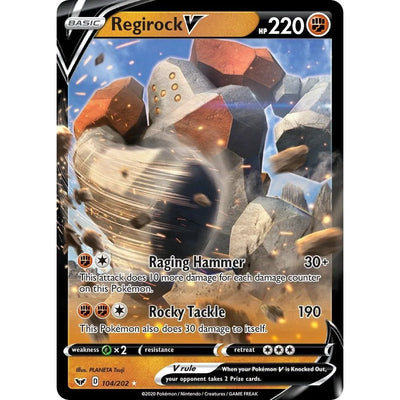 Regirock V (104/202) (SWSH01)
