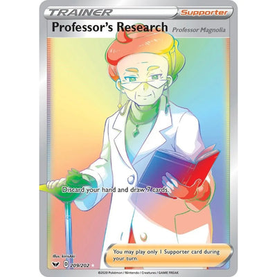Recherche du Professeur (Secrète) (209/202) (SWSH01)