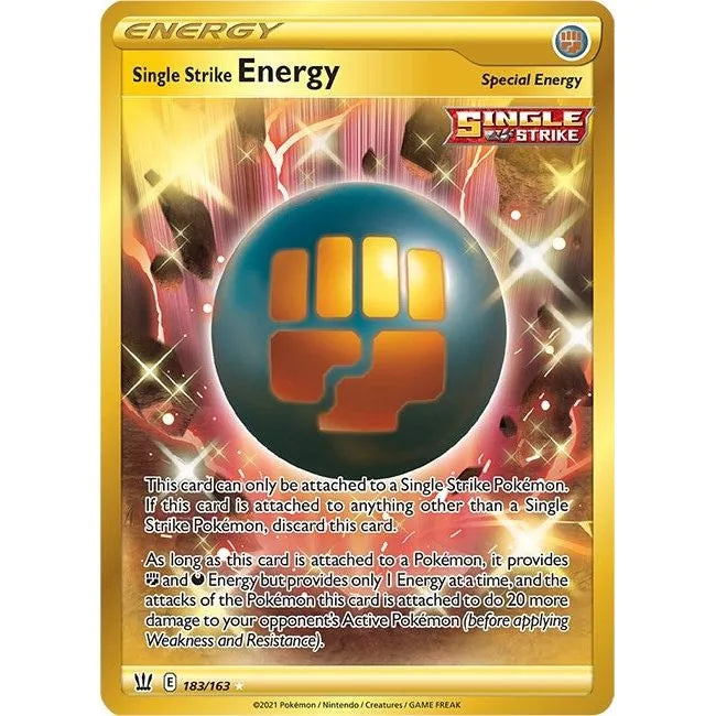 Énergie Frappe Solo (Secrète) (183/163) (SWSH05)