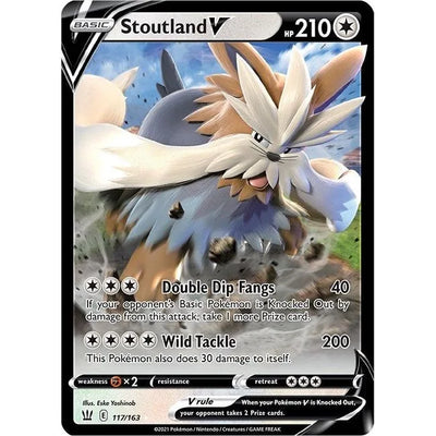 Stoutland V (117/163) (SWSH05)